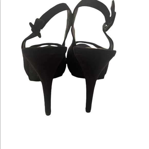 Guess Black Stilleto Heel Suede Shoes - Picture 6 of 6